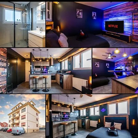 Bar Chic & Cosy - Centre Haguenau, Netflix & Wi-fi Fibre Lejlighed