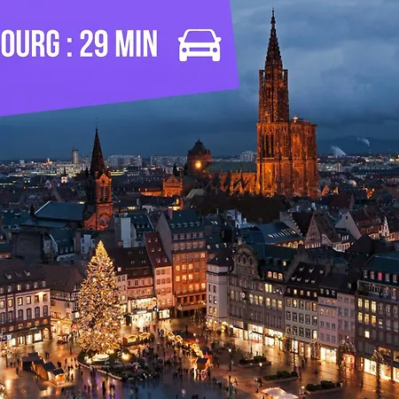 Apartment Bar Chic & Cosy - Centre Haguenau, Netflix & Wi-fi Fibre