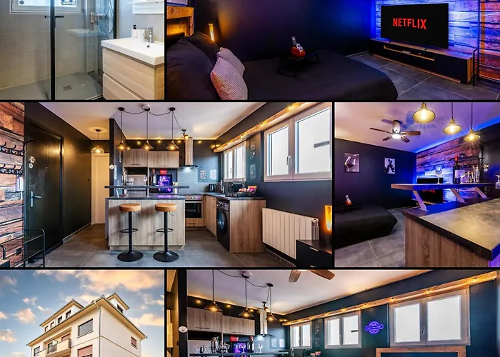 Bar Chic & Cosy - Centre Haguenau, Netflix & Wi-fi Fibre Apartment